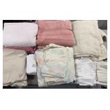 Assorted Linen Lot As Pictured Including Several