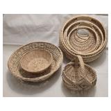 Assorted Wicker Baskets