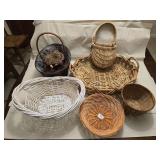 Assorted Wicker Baskets
