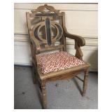 Vintage Wooden Armchair As Pictured 22ï¿½ X 20ï¿½ X
