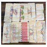Vintage Embroidered Pillow Cases ***EACH DESIGN