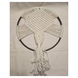Handcrafted Macramï¿½ Dream Catcher 19"x 27"