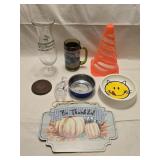 Hurricane Glass, Glass Mug, Road Cone, Cat Bowls,