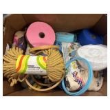 Large Box of Crafting Supplies As Pictured
