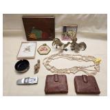 Brass Roosters, Wall Decor, Buxton Wallets & more