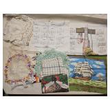 Vintage Calendar Hand Towels, Doilies & more
