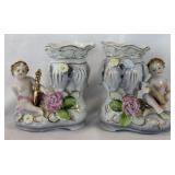 Vintage Ucagco Porcelain Boot Shaped Vase with