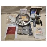 Misc Lot- Hand Brace, Thermometer,  Peanut Bag,