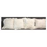 Vintage Needlepoint Throw Pillows As Pictured
