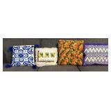 Vintage Throw Pillows As Pictured (May Have Some