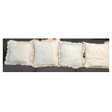 Vintage Needlepoint Throw Pillows As Pictured