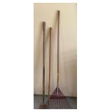 Garden Rake, Hoe, Potato Digger