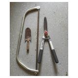 Craftsman Hedge Shears, Bow Saw and Small Garden