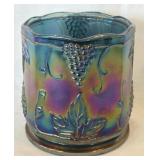 Vintage Indiana Glass Harvest Grapes Iridescent