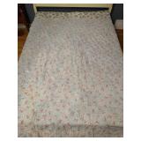 Vintage Handmade Tacked Quilt 68ï¿½ X 80ï¿½