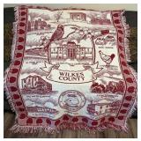 Vintage Wilkes County Jacquard-Woven Tapestry