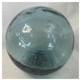 Vintage 3.25ï¿½ Japanese Glass Float Ball Buoy Aqua