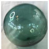Vintage 14ï¿½ Japanese Glass Float Ball Buoy Aqua