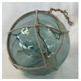 Vintage 4ï¿½ Japanese Netted Glass Float Ball Buoy