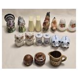 Vintage Ceramic Salt & Pepper Shakers