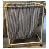 3 Compartment Rolling Laundry Sorter