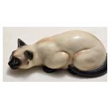Vintage Napcoware Siamese Cat 12" Long