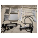 Kitchen Faucet, Lamp, Accordion Mirrors & Wire