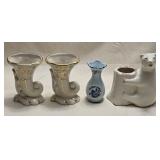 4 Ceramic Vases