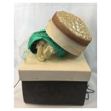 Vintage Ladies Hats In Box 1- Paris Lazarus