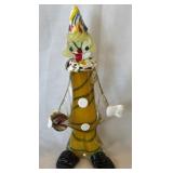 Vintage Murano Style Art Glass Hand Blown Glass