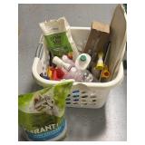 Laundry Basket and Contents