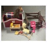 Journey Girls Horse Stable, Fence and Accessories