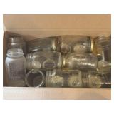 Several Assorted Pint and Quart Canning Jars As