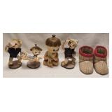 Japanese Kappa Dolls & Straw Boots