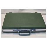 Vintage Green Samsonite Briefcase