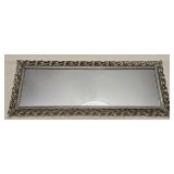 Filigree Mirrored Vanity Tray 16"L 6ï¿½"W