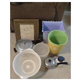 Picture Frame,  Trash Cans, Pressure Cooker,  Pot