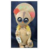 1963 Japanese Kokeshi Doll Raccoon Dog Badger