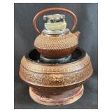 Vintage Japanese Nanbu Tekki Miniature Cast Iron