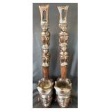 Igorot Ceremonial Wooden Ladles - Rustic