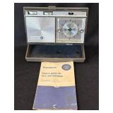 Westinghouse Travel AM Alarm Clock Radio H968PLB