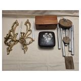 Wooden Wall Sconces (need repair), Lane Cedar