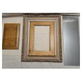 Mirror, Wooden Picture Frames & Cabinet Door
