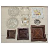 Glass, Ceramic & Cast Iron Ashtrays