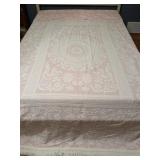 Vintage "Queen Elizabeth" Matelassï¿½ Bedspread