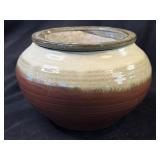 Tri Color Ceramic Pottery Self Watering African