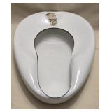 Vintage Enamelware Bedpan