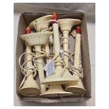 7 Vintage Christmas Candle Lights