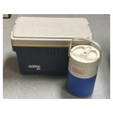 Vintage Thermos Green 34 Quart Cooler Ice Chest