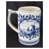 Vintage Heineken Delft Blue Holland Porcelain